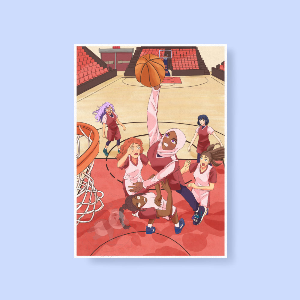 "The Big Game" Art Print